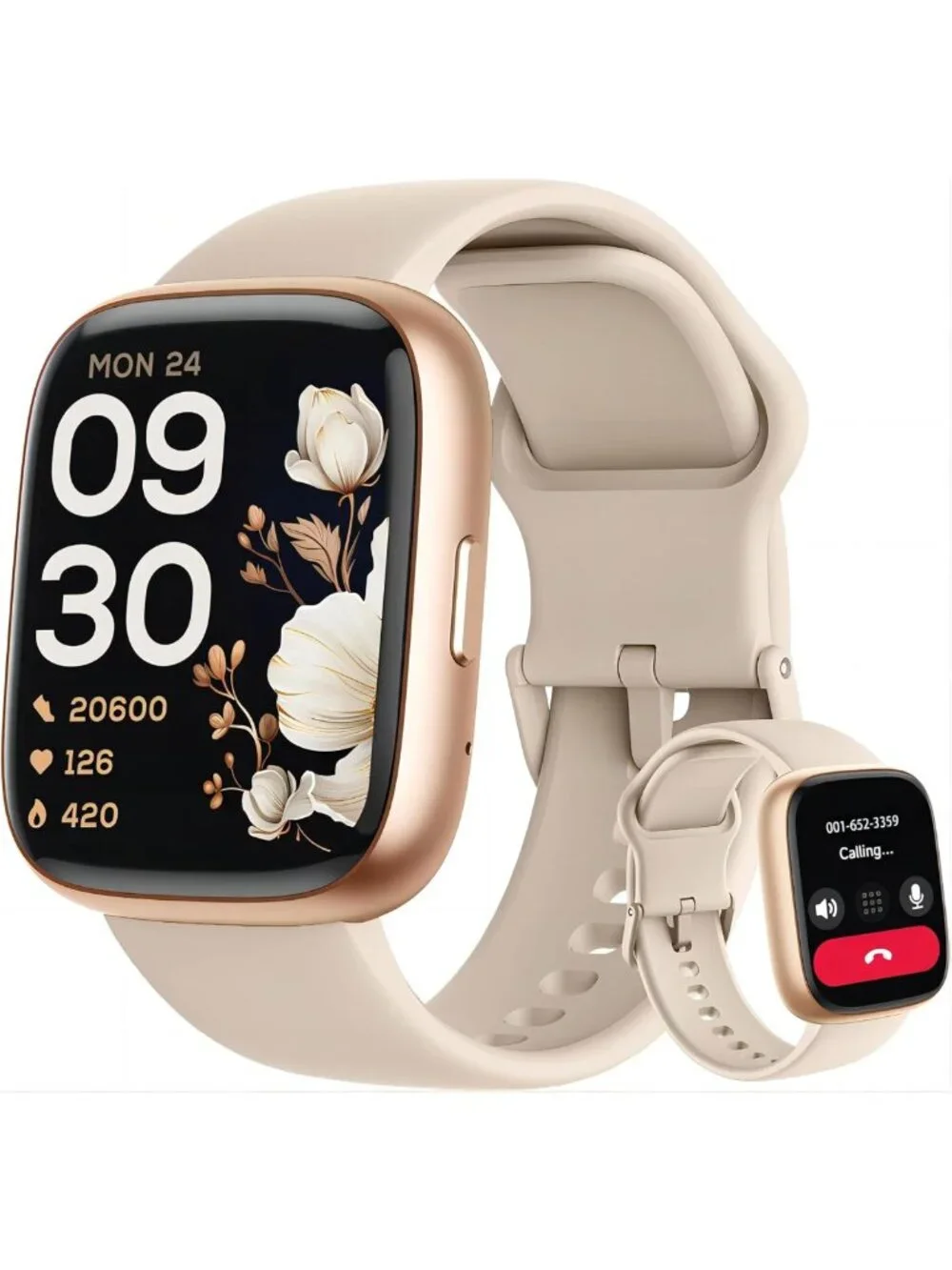 44mm Smartwatch with Alexa, Waterproof Fitness Tracker, Heart Rate & Sleep